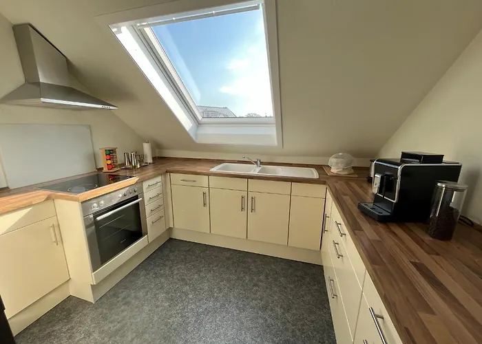 Daire Schoene Wohnung, Bodenseenaehe *