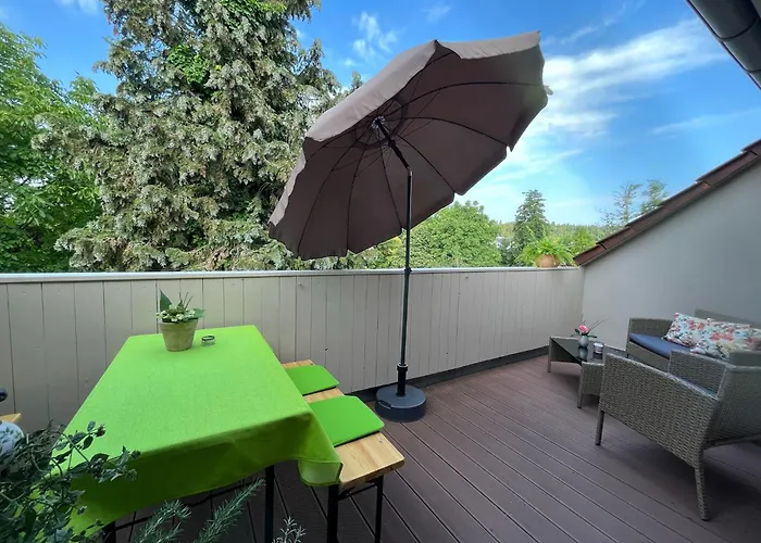 Daire Schoene Wohnung, Bodenseenaehe